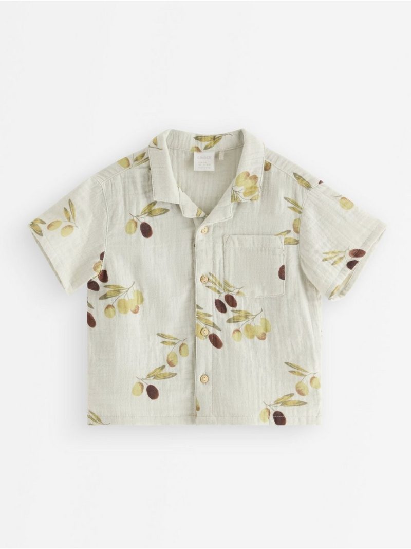 Cotton gauze shirt - 3011073-8884