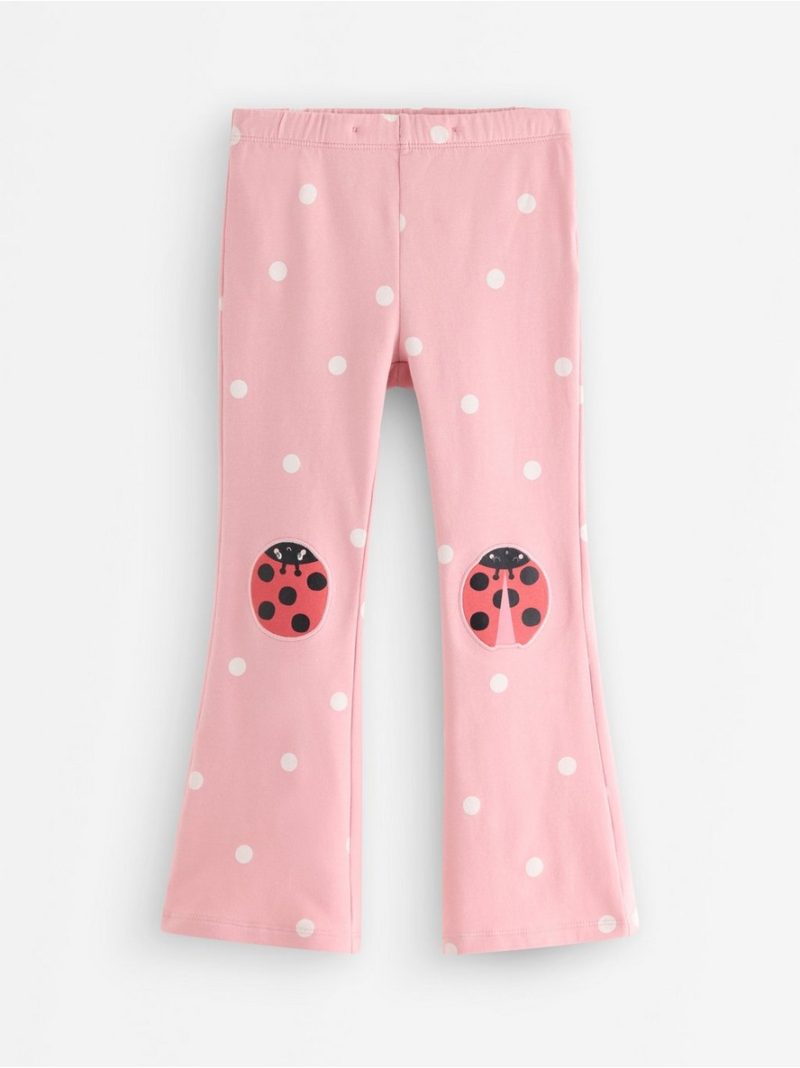 Leggings with patches on the knees - 3011081-7955