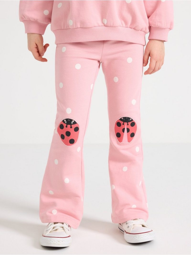 Leggings with patches on the knees - 3011081-7955