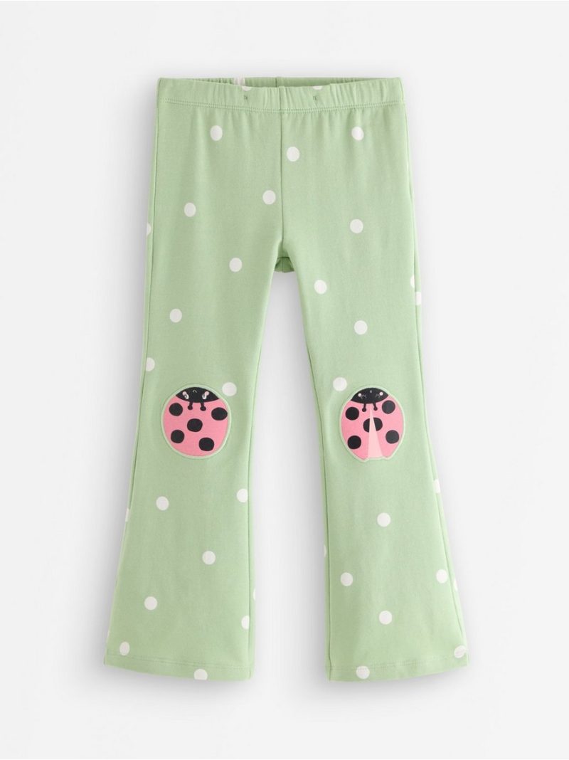 Leggings with patches on the knees - 3011081-9567