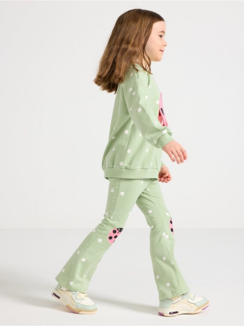 Leggings with patches on the knees - 3011081-9567