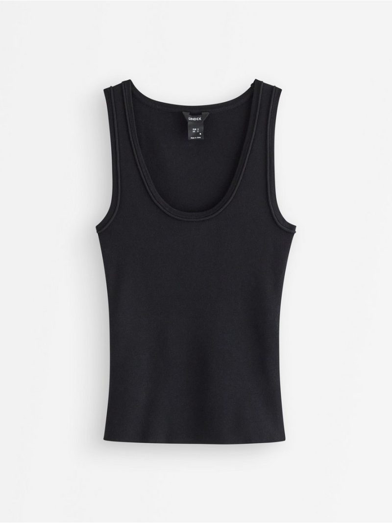 Fine-knit tank top - 3011092-80