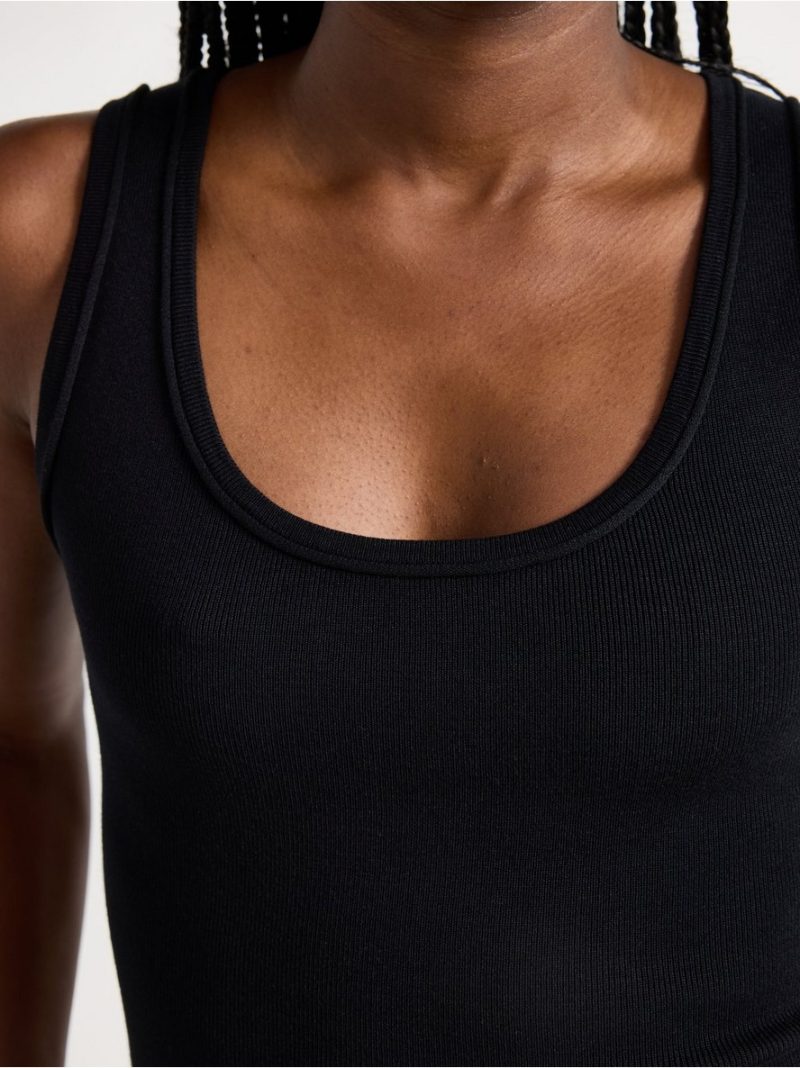 Fine-knit tank top - 3011092-80