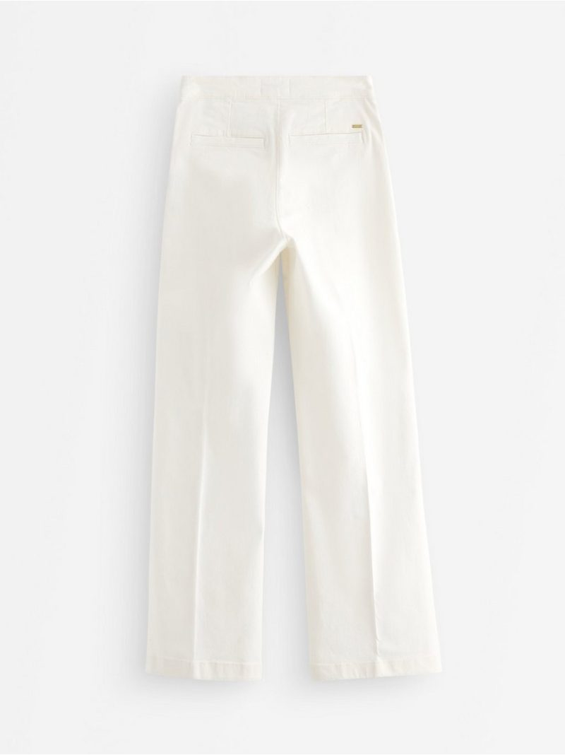 Wide trousers with cropped length - 3011105-300