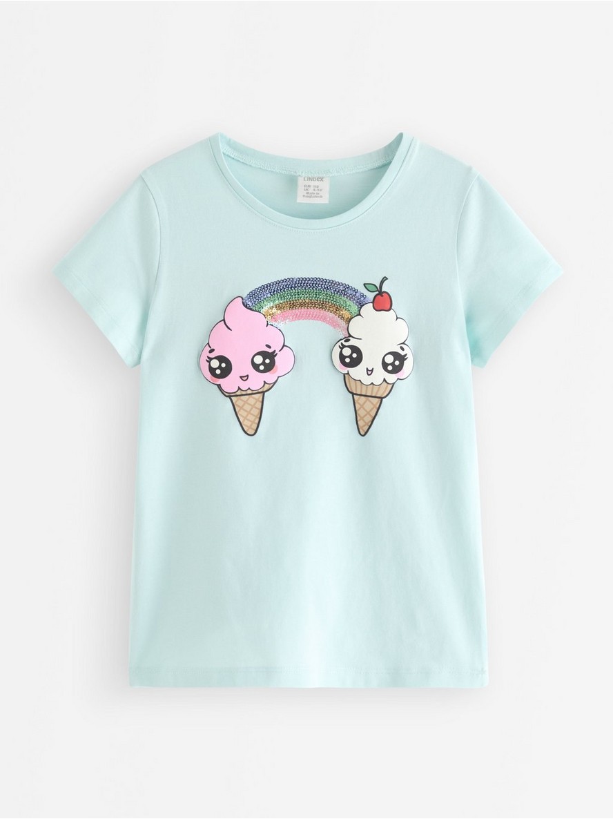 Short-sleeved top - 3011145-8386