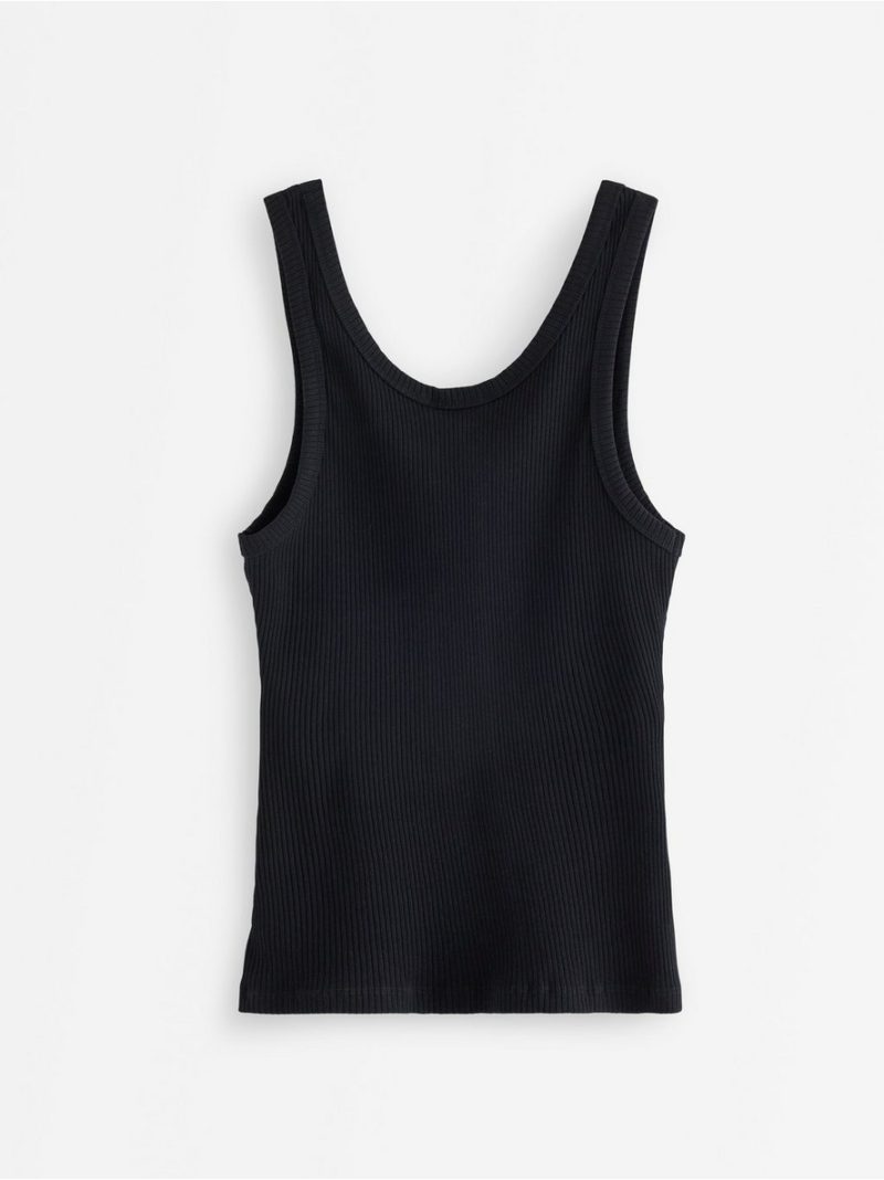 Ribbed tank top - 3011169-80