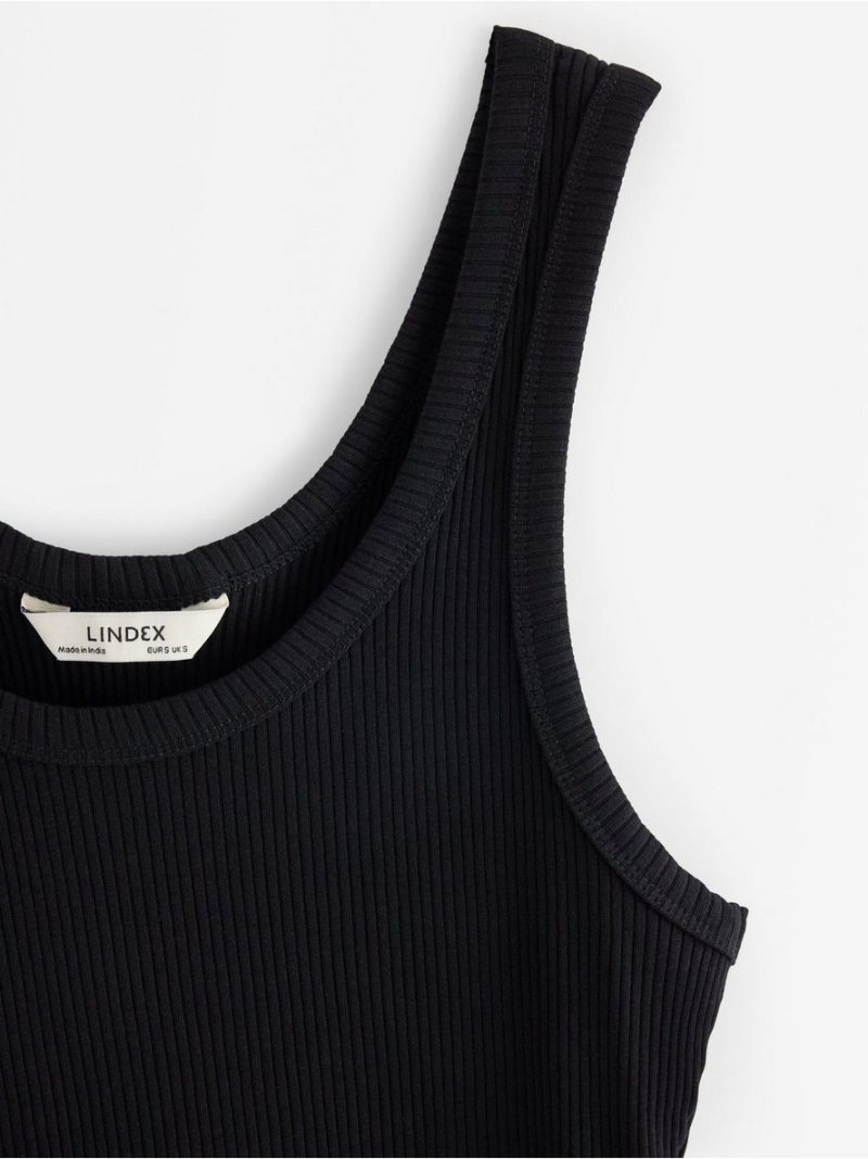 Ribbed tank top - 3011169-80