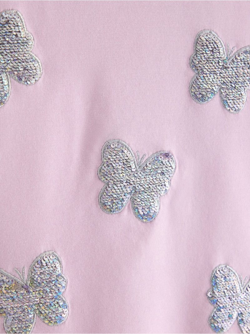 Top with sequins - 3011203-683