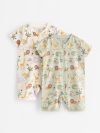 2-pack pyjama rompers - 3011206-1326