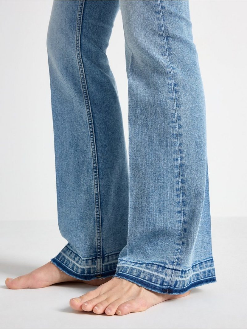 FLARE Karen stretch jeans with mid waist - 3011208-766