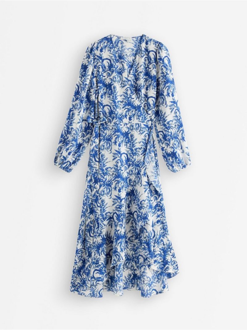 Midi wrap dress - 3011347-300