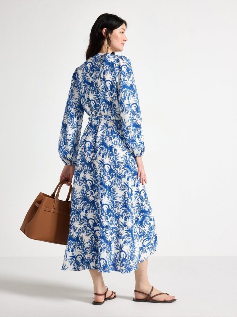 Midi wrap dress - 3011347-300