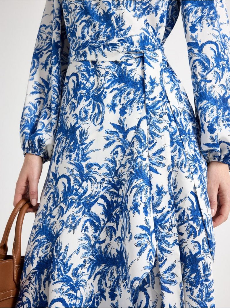 Midi wrap dress - 3011347-300