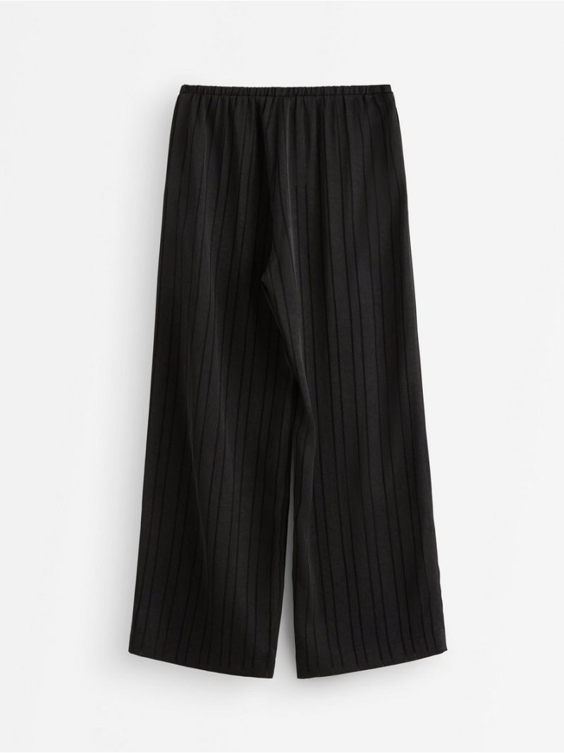 WIDE  trousers in satin - 3011411-80