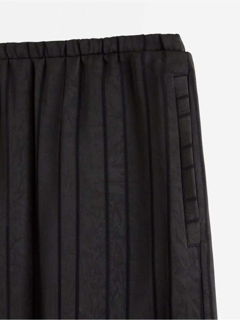 WIDE  trousers in satin - 3011411-80