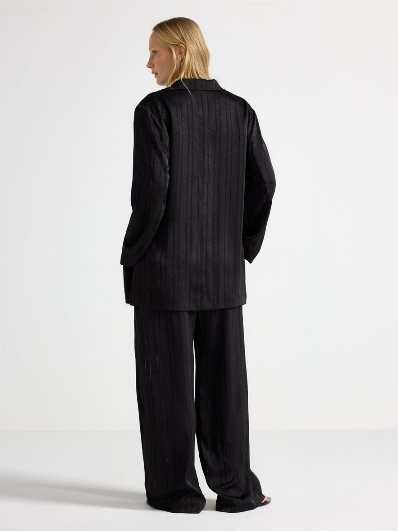 WIDE  trousers in satin - 3011411-80