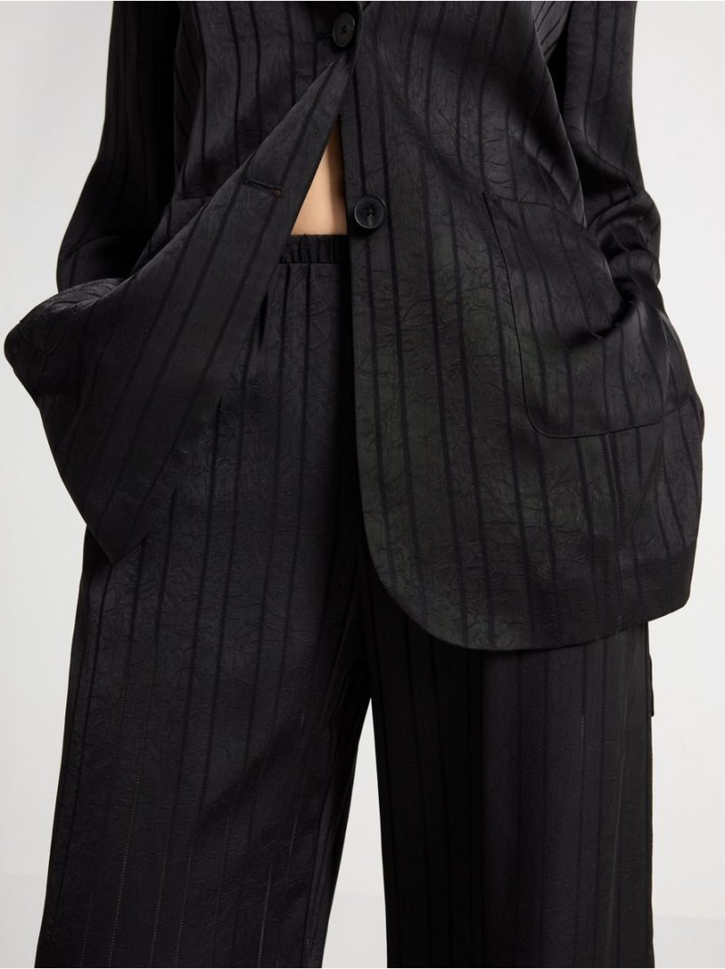 WIDE  trousers in satin - 3011411-80