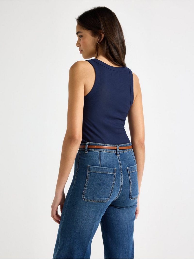 Ribbed tank top - 3011464-2150