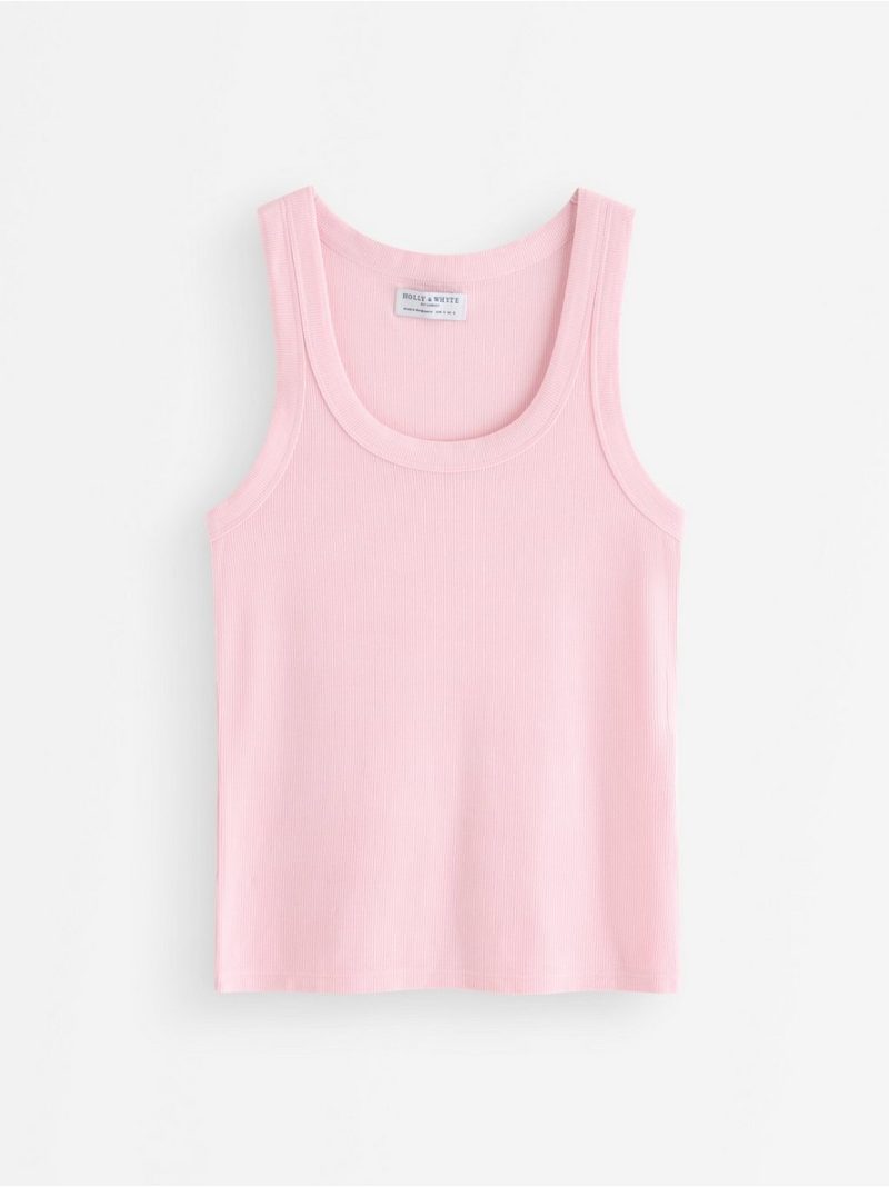 Ribbed tank top - 3011464-2200