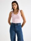 Ribbed tank top - 3011464-2200