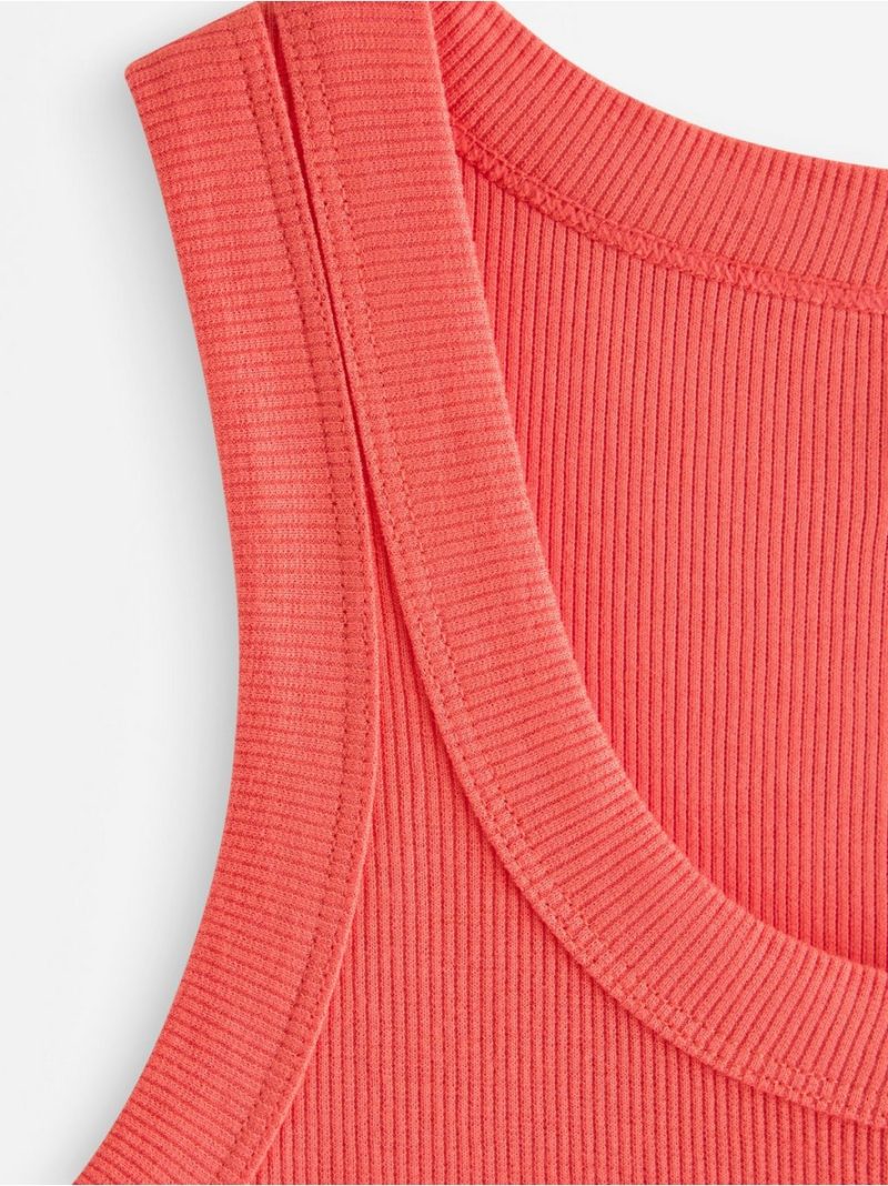 Ribbed tank top - 3011464-6766