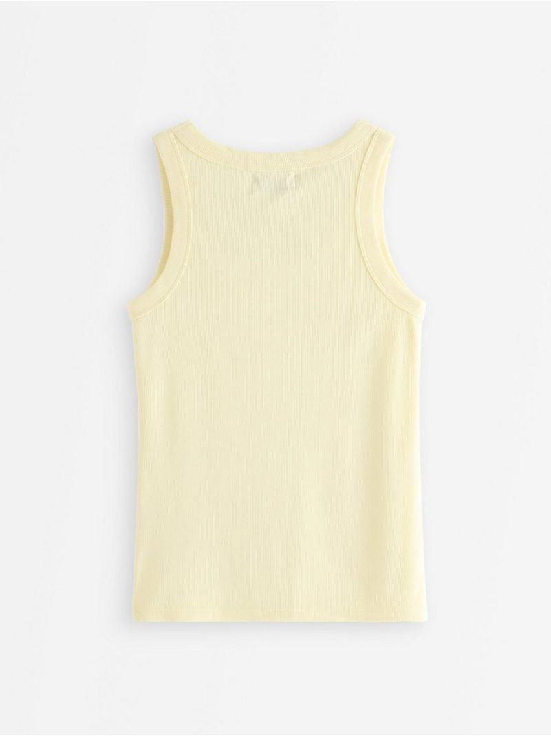 Ribbed tank top - 3011464-9655