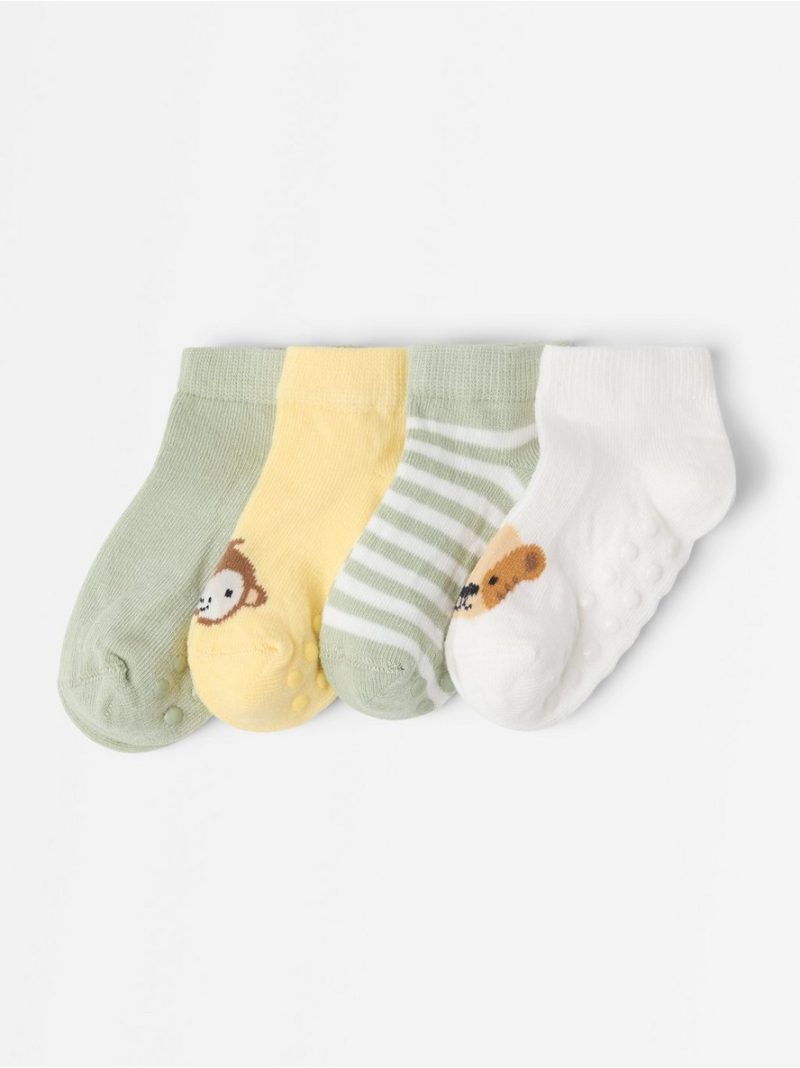 4-pack ankle socks - 3011531-3905