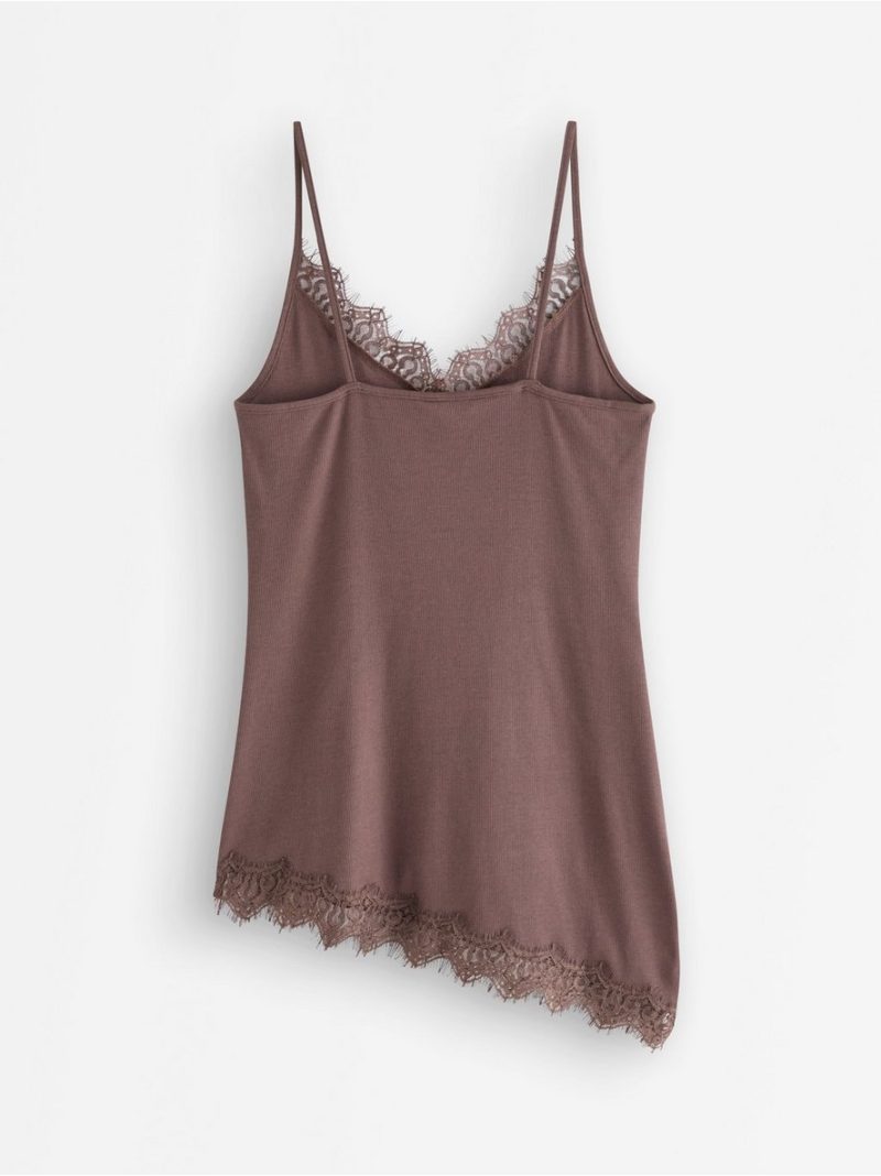 Camisole with lace - 3011577-5290
