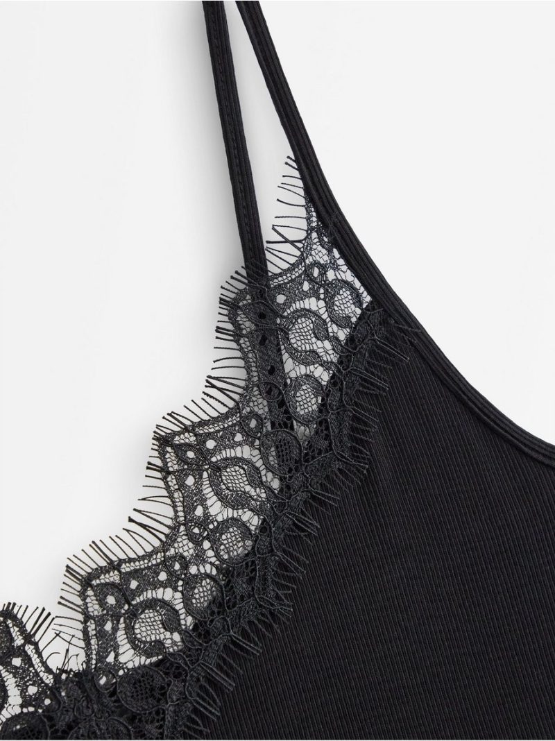 Camisole with lace - 3011577-80
