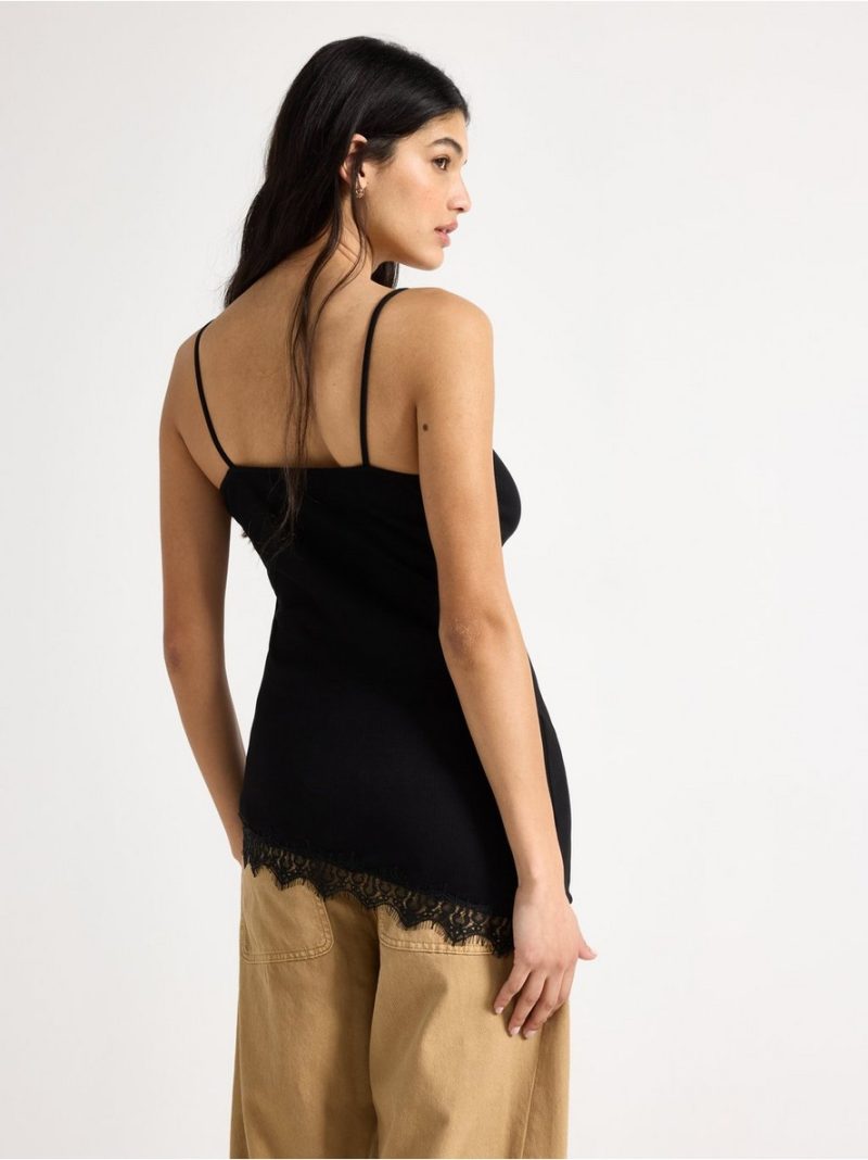 Camisole with lace - 3011577-80