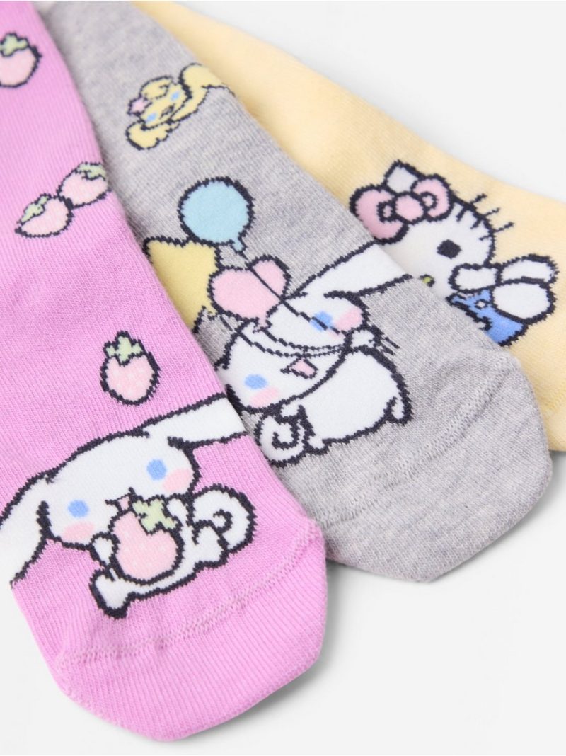 3-pack Hello Kitty socks - 3011609-9830