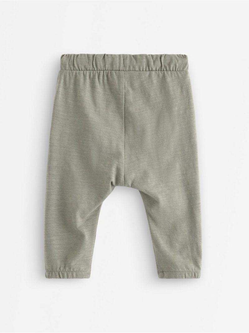 Trousers in slub jersey - 3011773-3478
