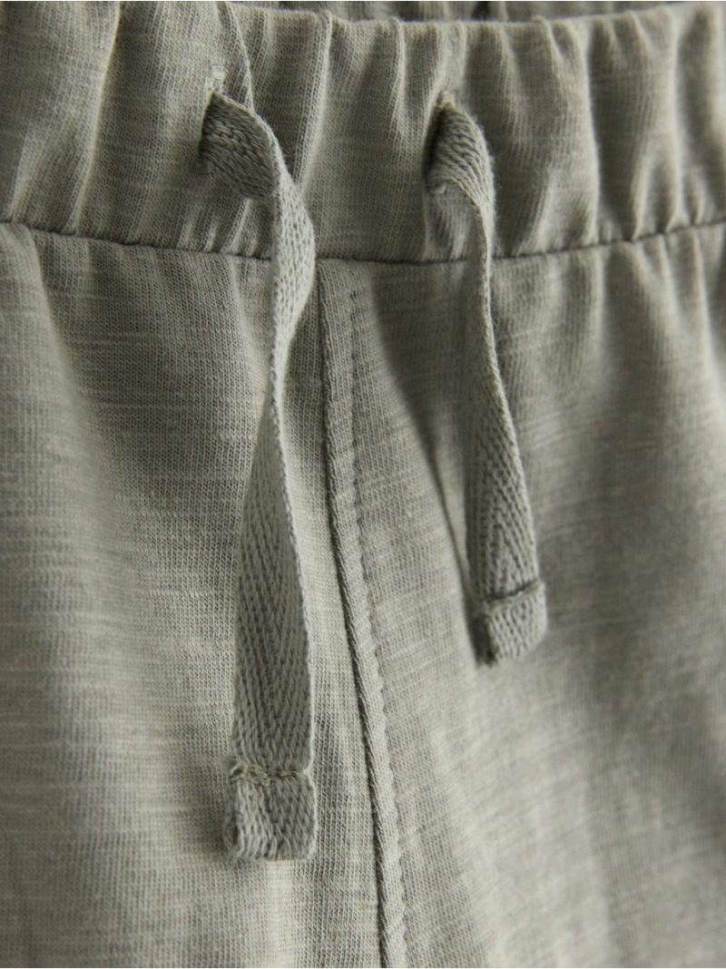 Trousers in slub jersey - 3011773-3478