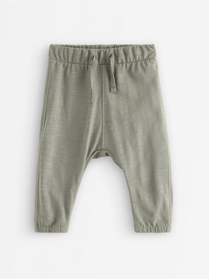- Trousers in slub jersey Trousers in slub jersey - 3011773-3478
