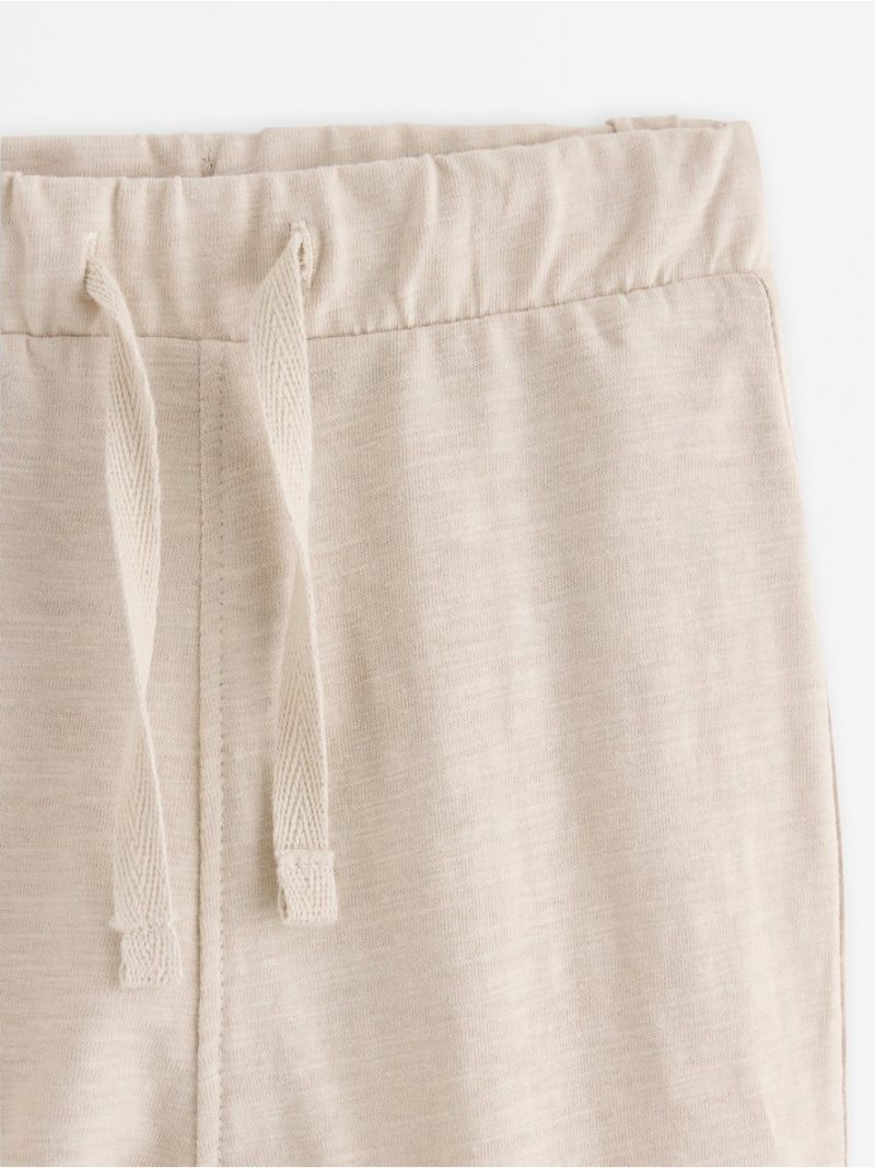 Trousers in slub jersey - 3011773-7458