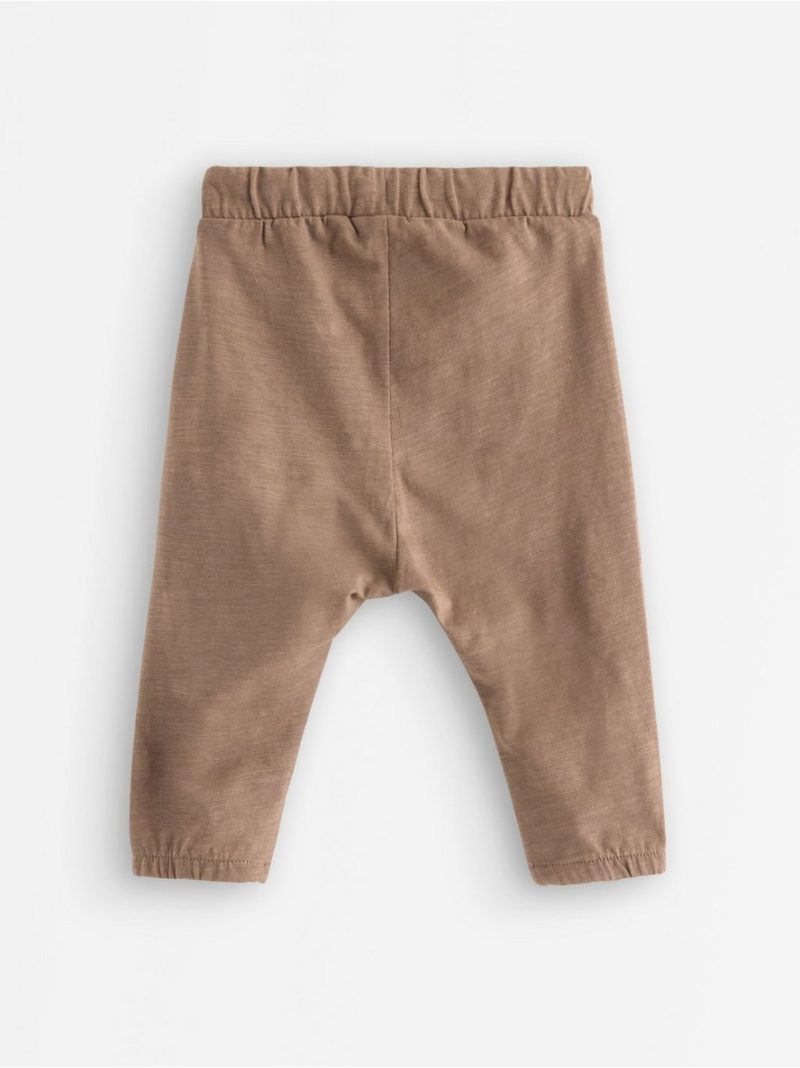 Trousers in slub jersey - 3011773-9849