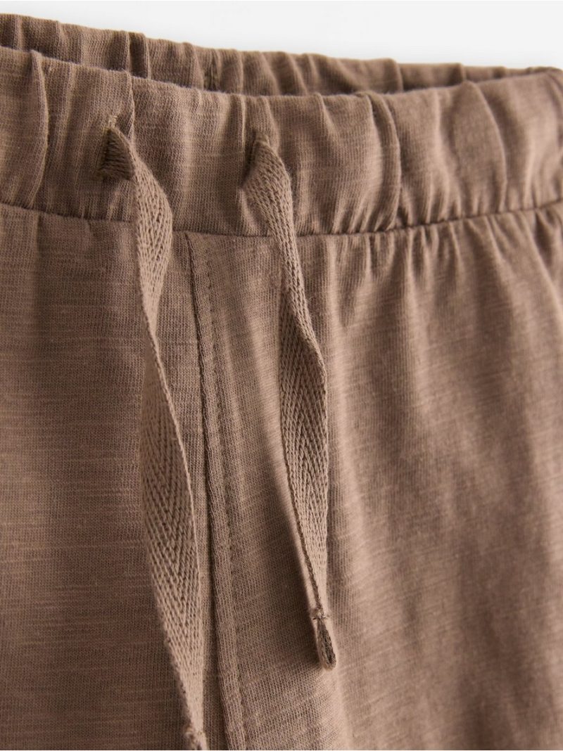 Trousers in slub jersey - 3011773-9849