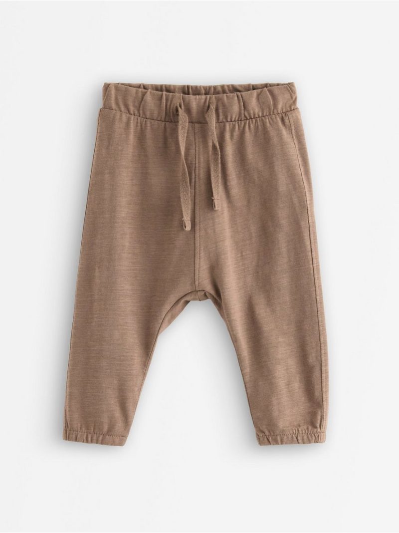 - Trousers in slub jersey Trousers in slub jersey - 3011773-9849