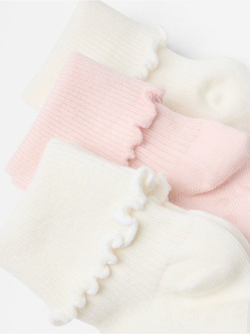 3-pack ribbed socks - 3011909-325