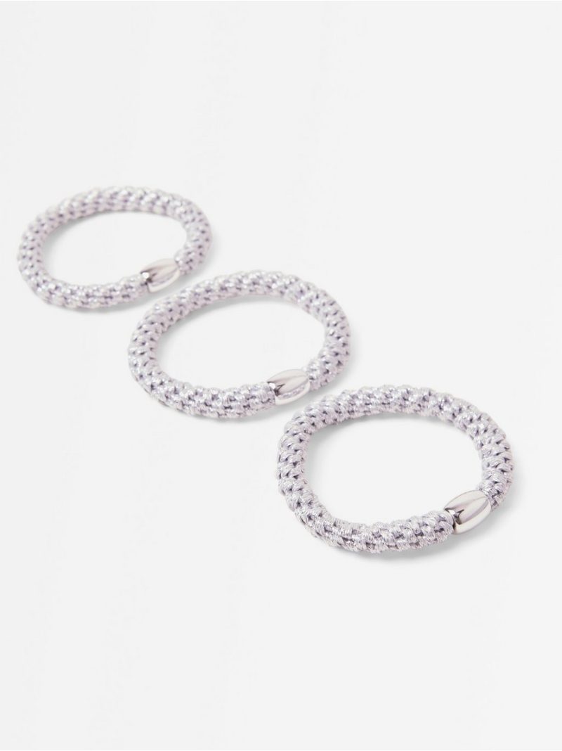 3-pack hair elastics - 8358887-10