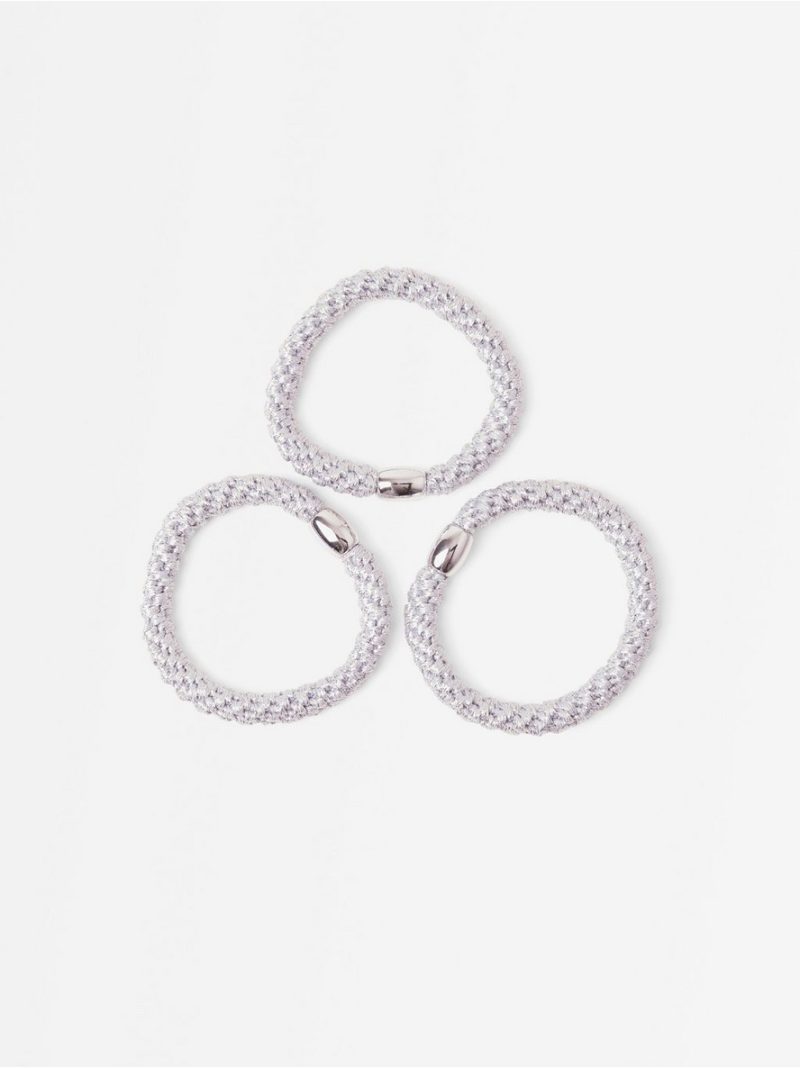 3-pack hair elastics - 8358887-10
