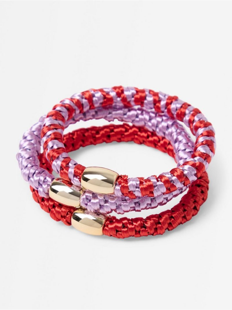 3-pack hair elastics - 8358887-7426