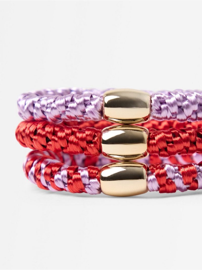 3-pack hair elastics - 8358887-7426