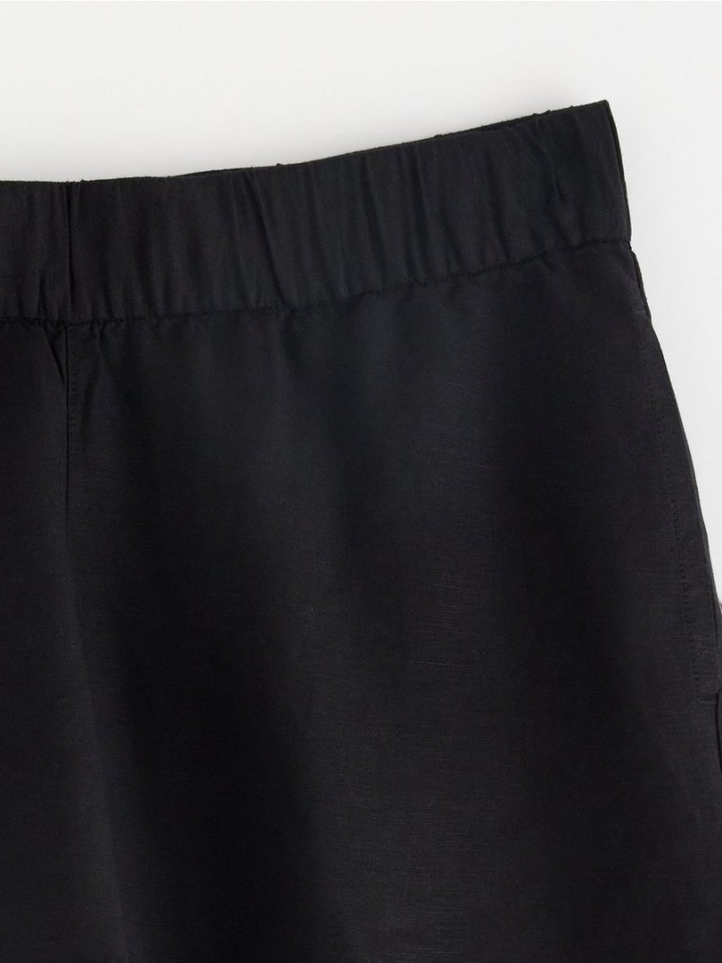 MOM shorts in linen blend - 3001106-80
