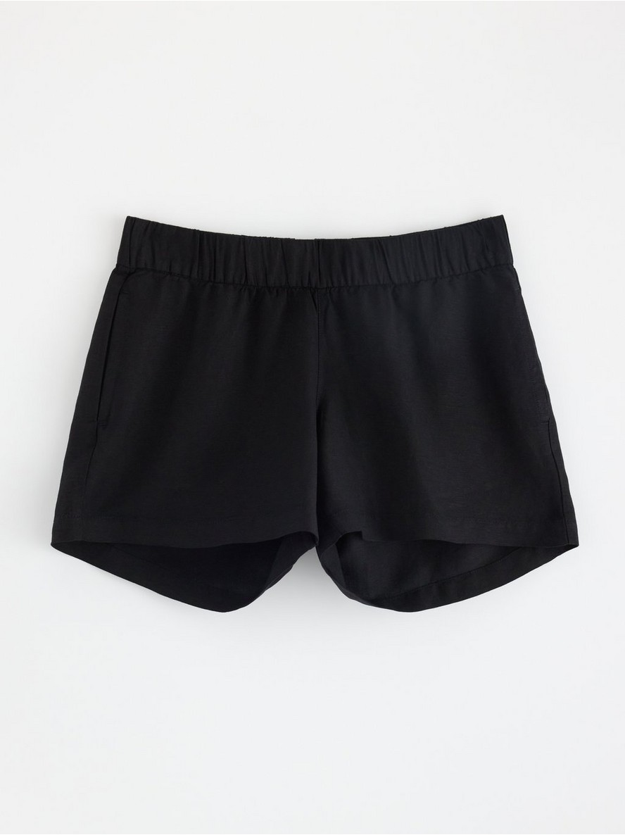MOM  shorts in linen blend - 3001106-80