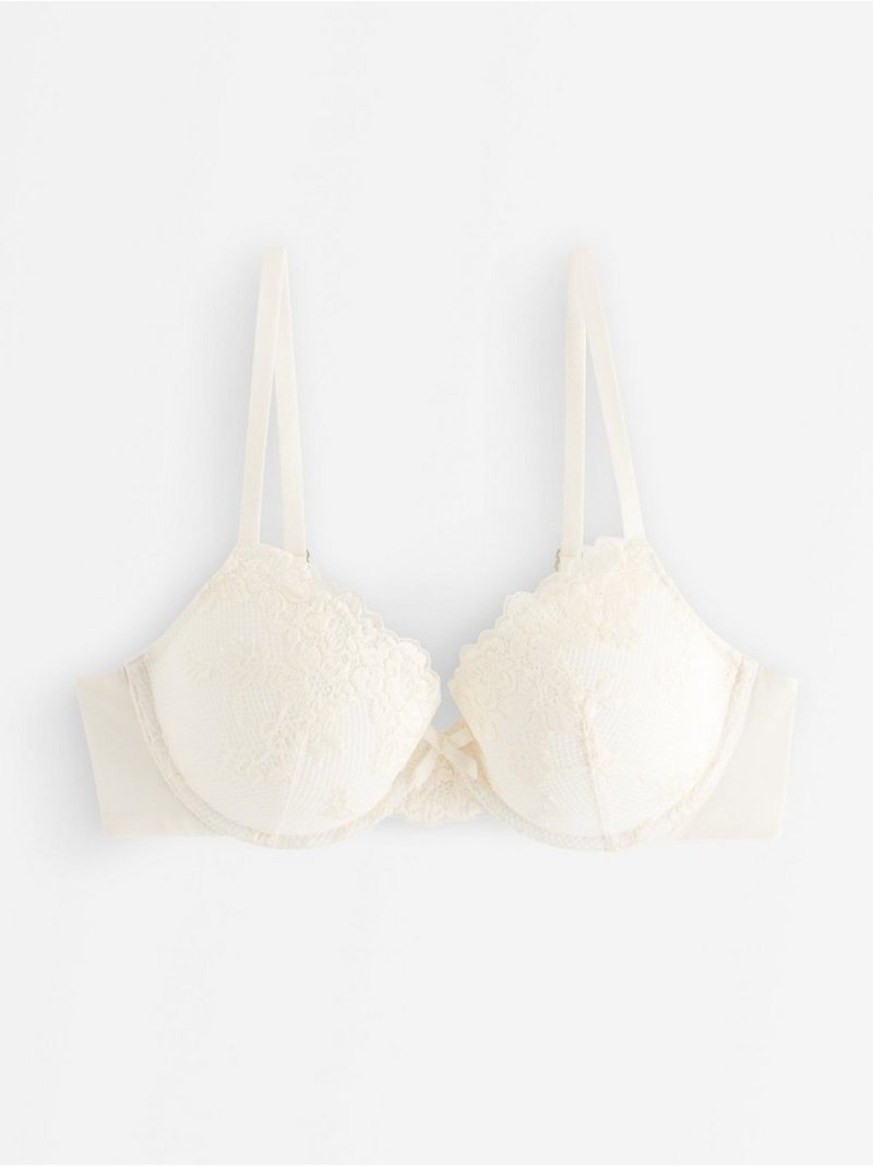Lilja t-shirt bra with lace - 3005685-300