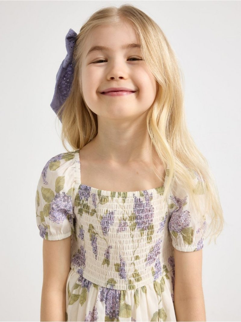 Dress with smock - 3005735-6728