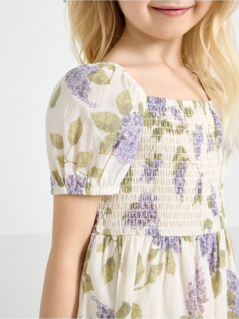 Dress with smock - 3005735-6728