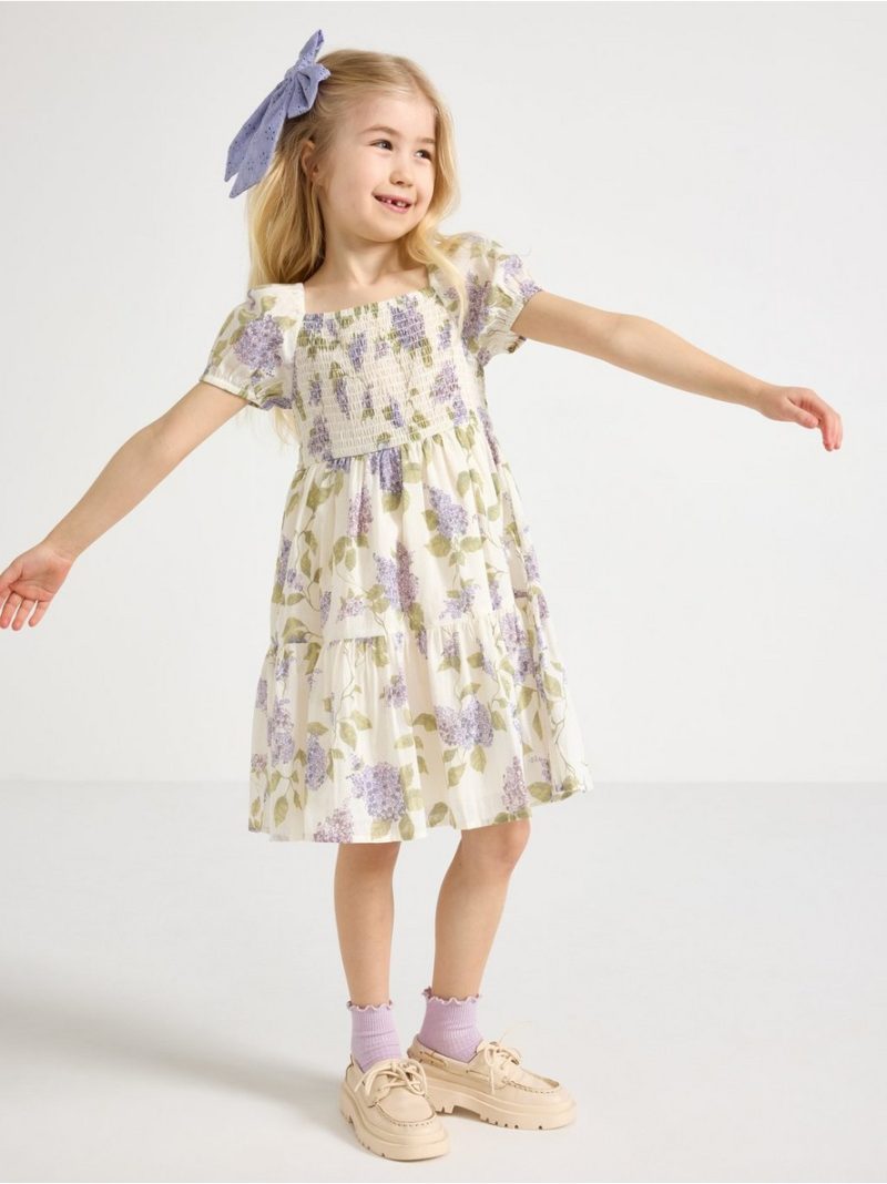 Dress with smock - 3005735-6728