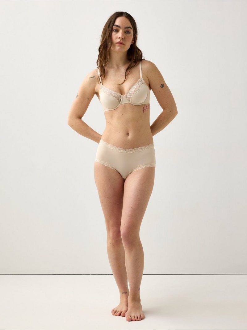 Unpadded wire bra - 3005860-7418